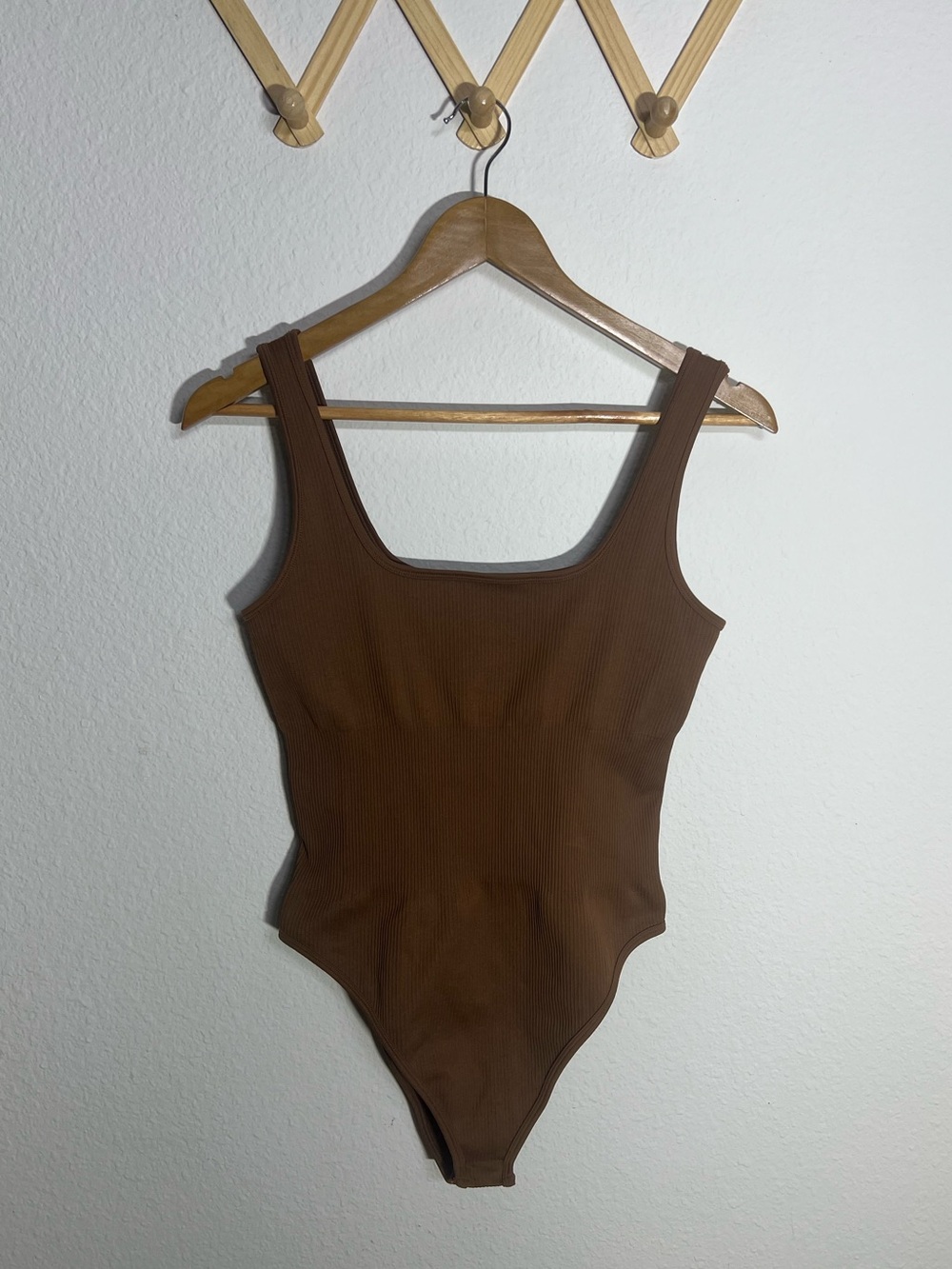 OQQ • shaping ribbed bodysuit tank
